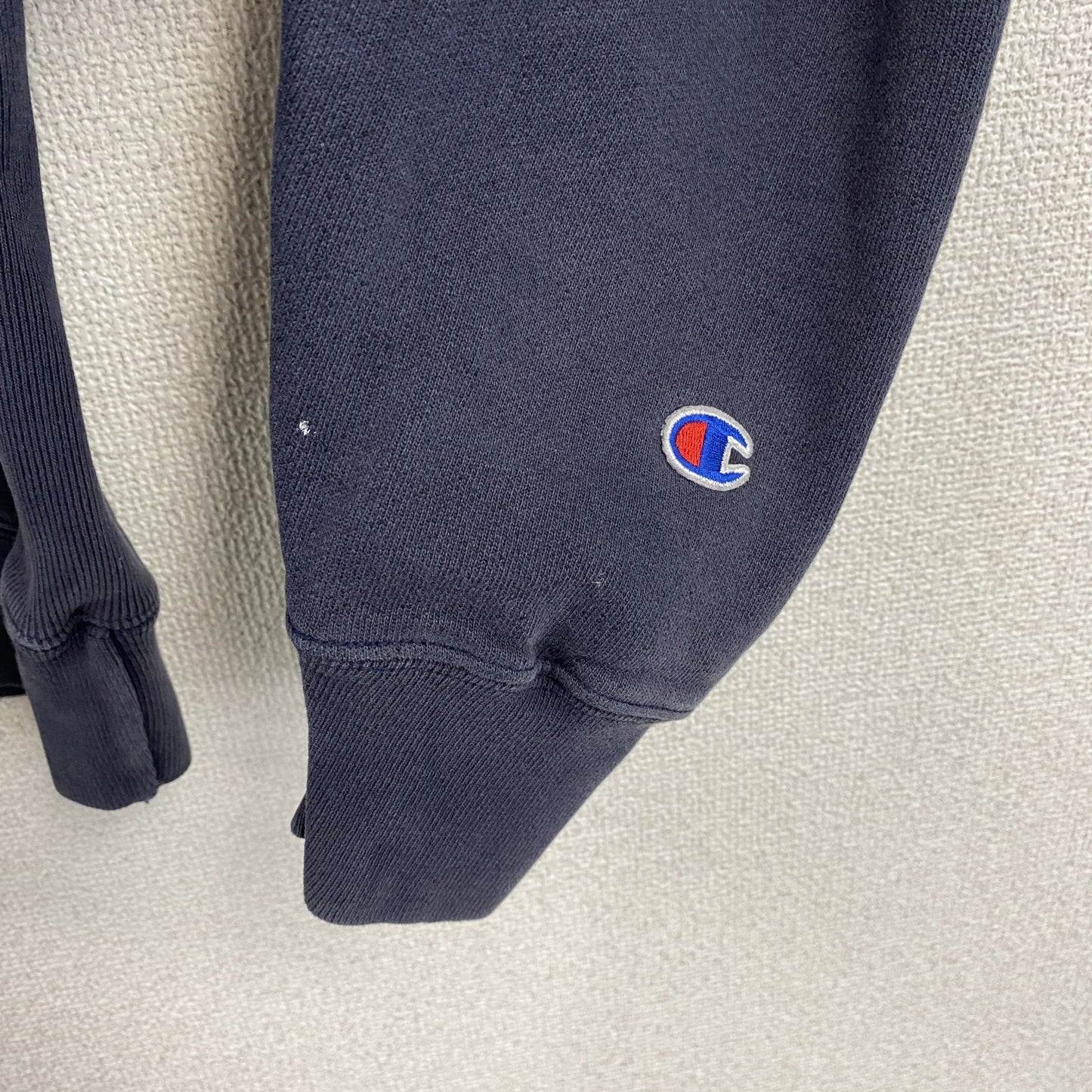 Champion　チャンピオン　リバースウィーブ　スウェットパーカー/フーディー　フェード　紺　ネイビー　Sサイズ