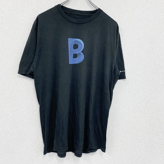 BIM360　半袖プリントTシャツ　黒　ブラック