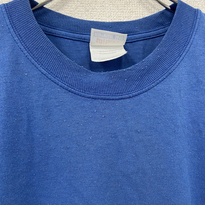Hanes　ヘインズ　半袖プリントＴシャツ　青　ブルー　XLサイズ