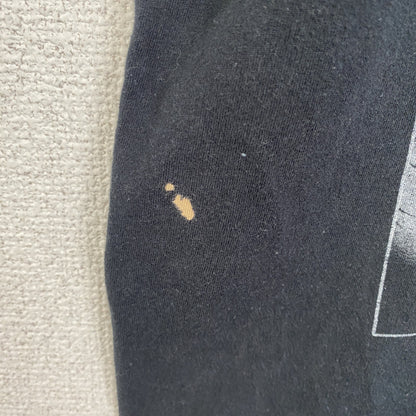 古着 used　半袖バンドプリントTシャツ　AC/DC　音楽　ロック　黒　ブラック　定番　クルーネック　レトロデザイン　Mサイズ