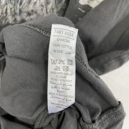 Urban Sprit　半袖プリントTシャツ　灰色　グレー　2XLサイズ