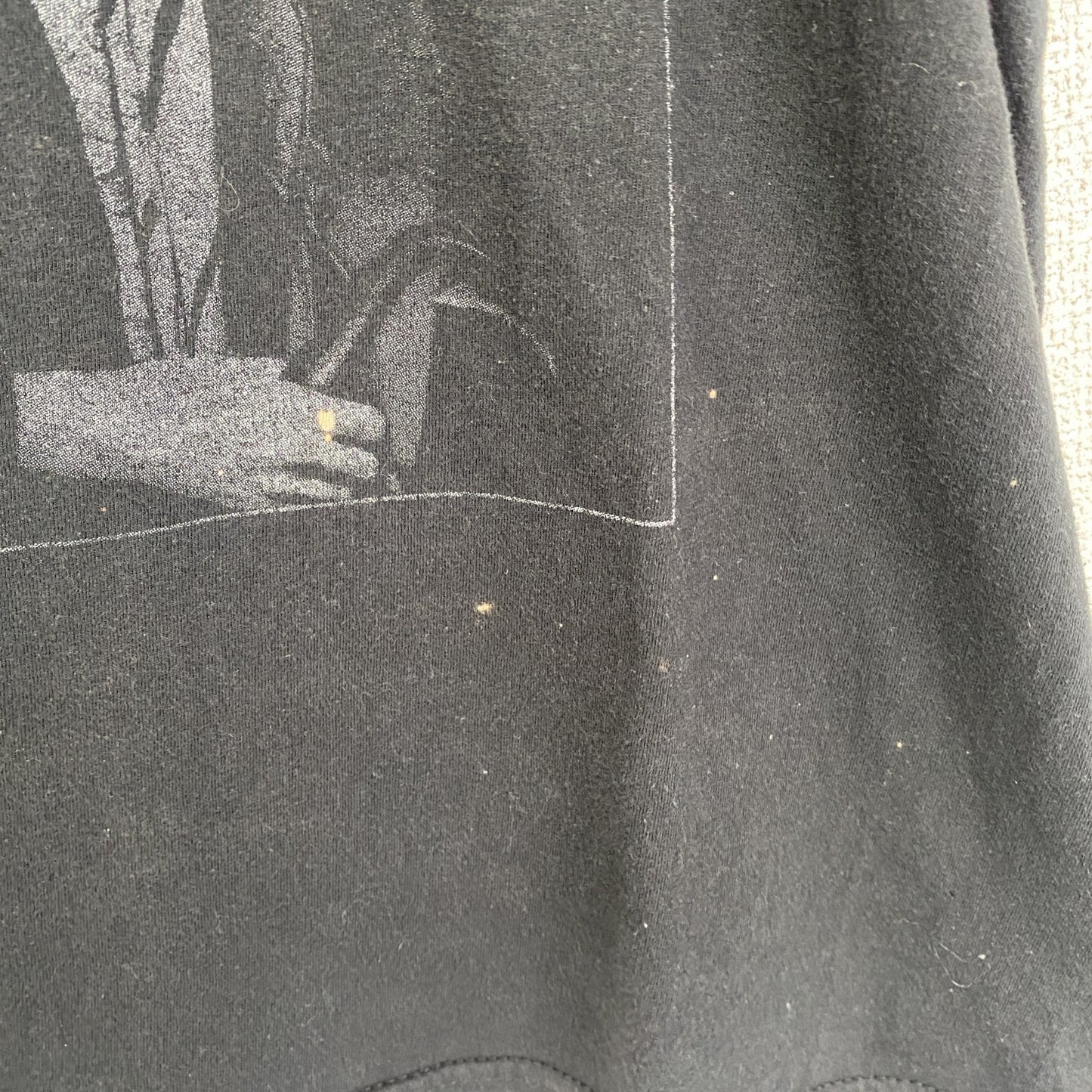 古着 used　半袖バンドプリントTシャツ　AC/DC　音楽　ロック　黒　ブラック　定番　クルーネック　レトロデザイン　Mサイズ