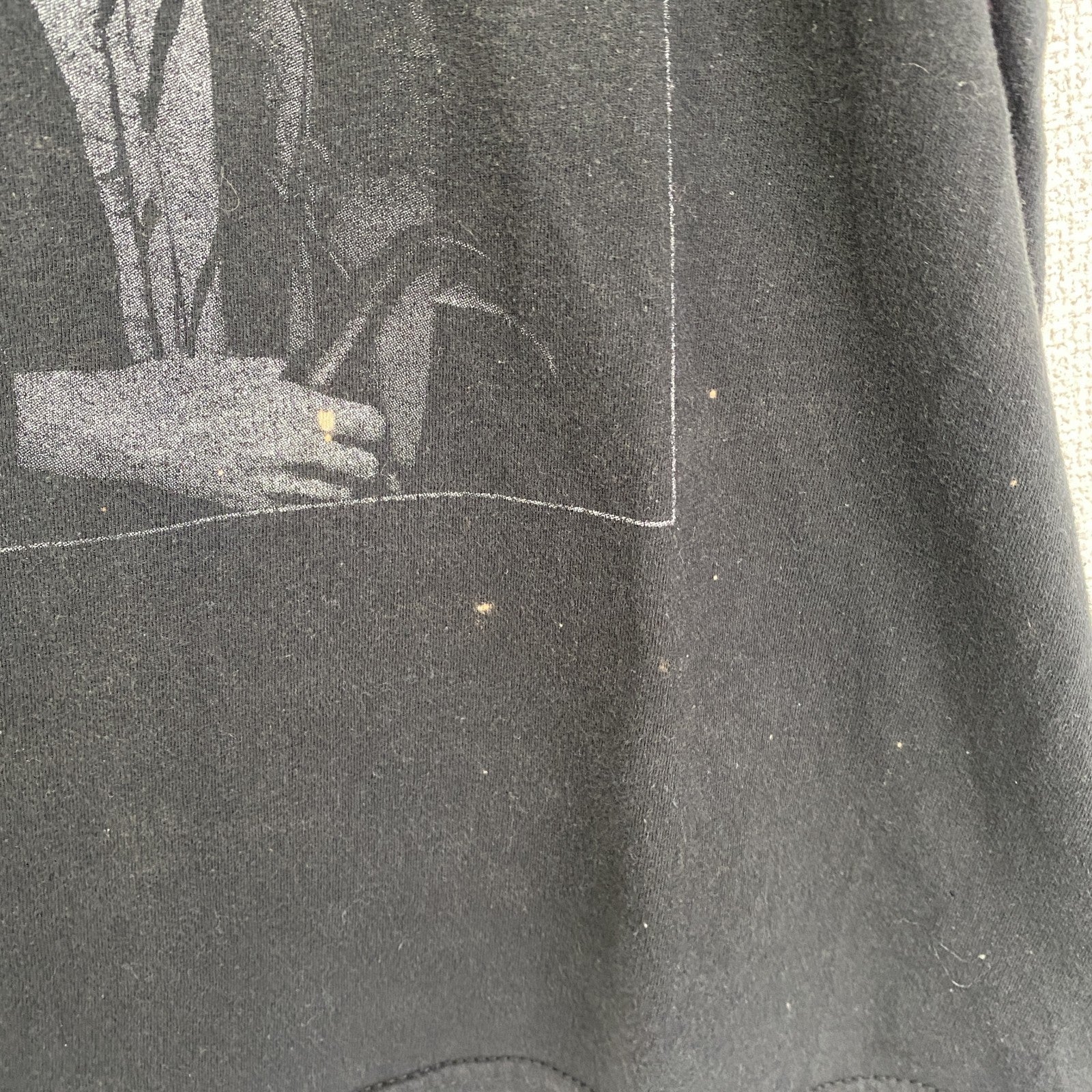 古着 used　半袖バンドプリントTシャツ　AC/DC　音楽　ロック　黒　ブラック　定番　クルーネック　レトロデザイン　Mサイズ