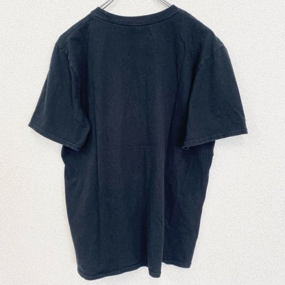 古着 used　半袖バンドプリントTシャツ　AC/DC　音楽　ロック　黒　ブラック　定番　クルーネック　レトロデザイン　Mサイズ