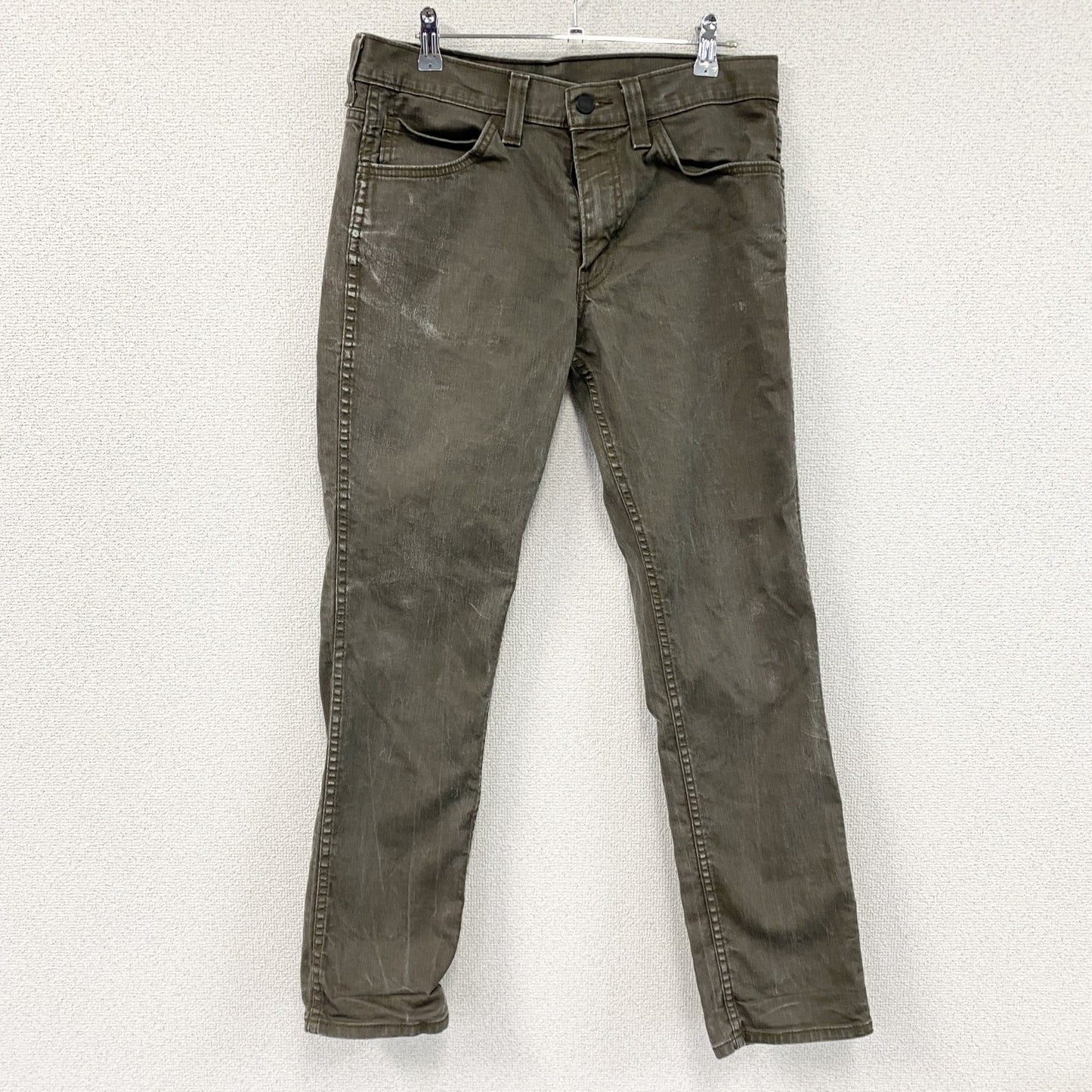 Levi’ｓ　リーバイス　511　デニムパンツ/ジーンズ　ジップフライ　カーキ　W32サイズ