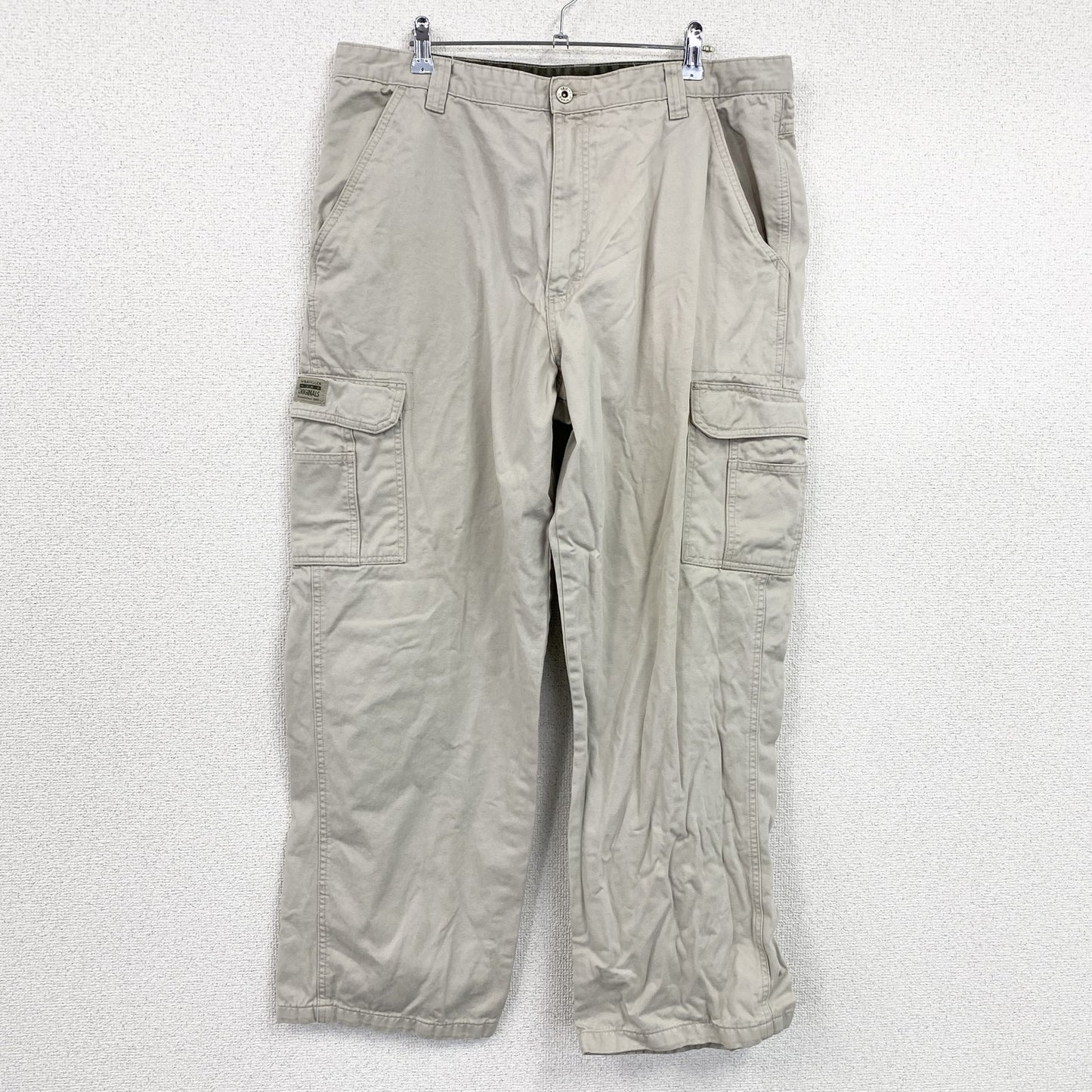 Wrangler　ラングラー　HERO ORIGINALS　カーゴパンツ　ジップフライ　ベージュ　36サイズ