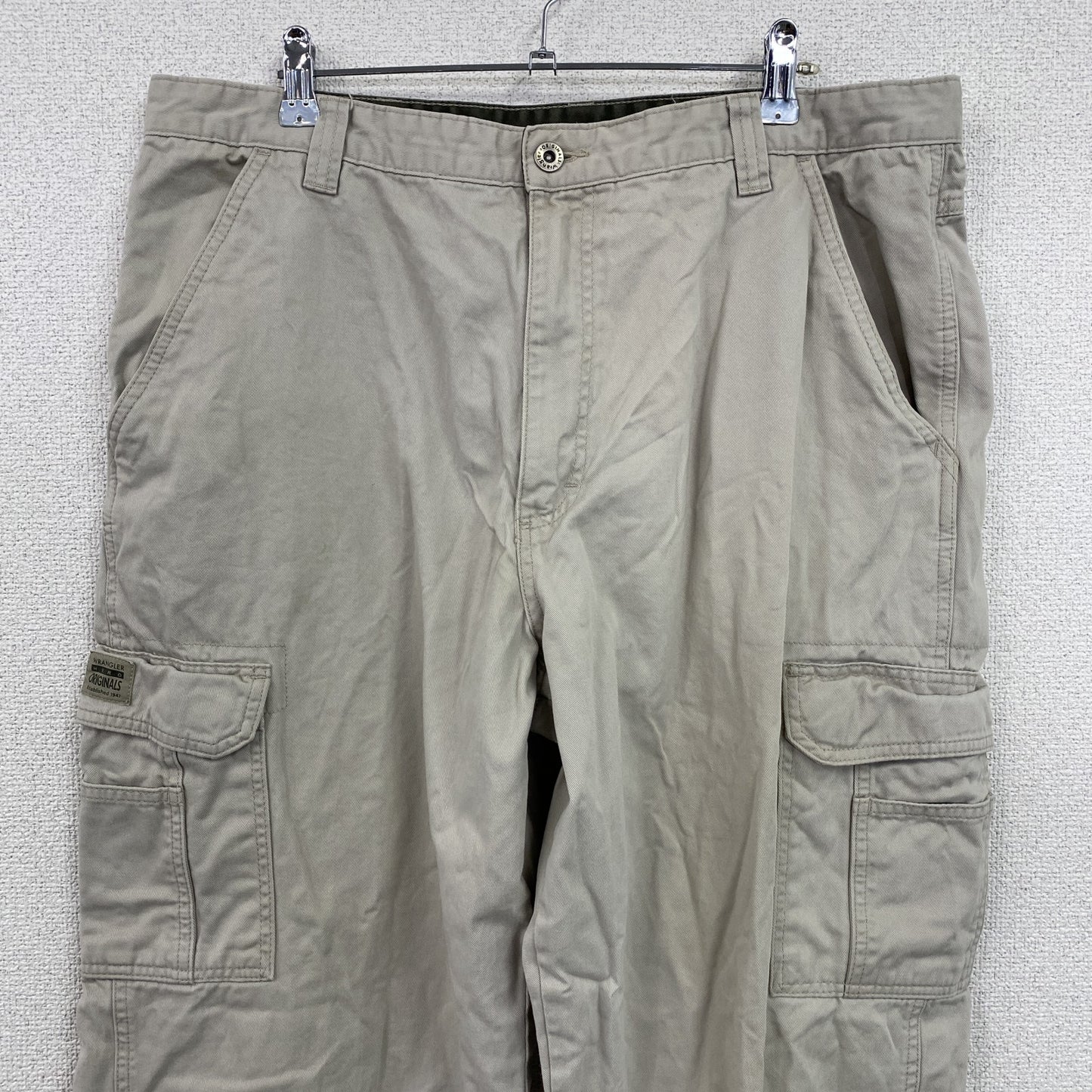 Wrangler　ラングラー　HERO ORIGINALS　カーゴパンツ　ジップフライ　ベージュ　36サイズ