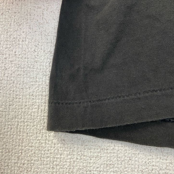 古着 used　半袖プリントTシャツ　90s　BERLIN　シングルステッチ　クルーネック　レトロ　黒　ブラック　XLサイズ