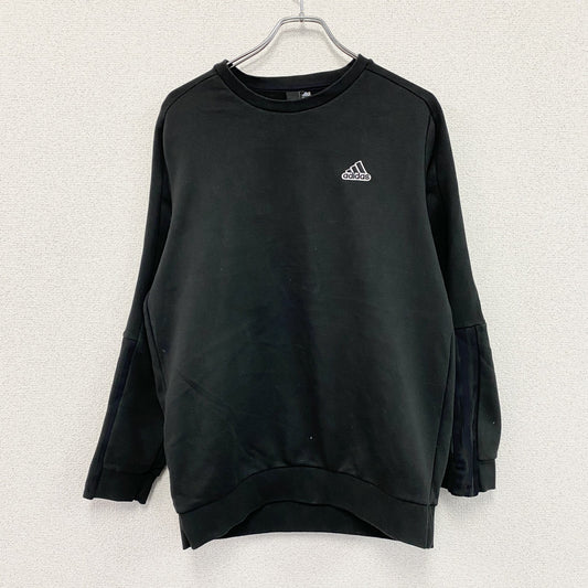 adidas　アディダス　スウェット/トレーナー　黒　ブラック　Lサイズ