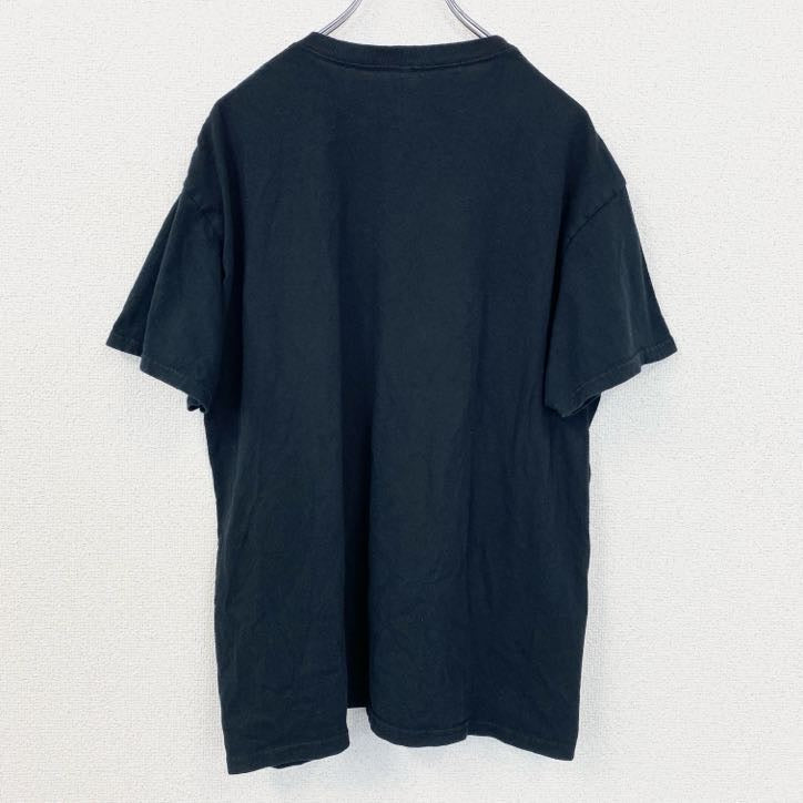 古着 used　GILDAN　METALLICA　メタリカ　半袖バンドTシャツ　黒　ブラック　フロントプリント　Lサイズ