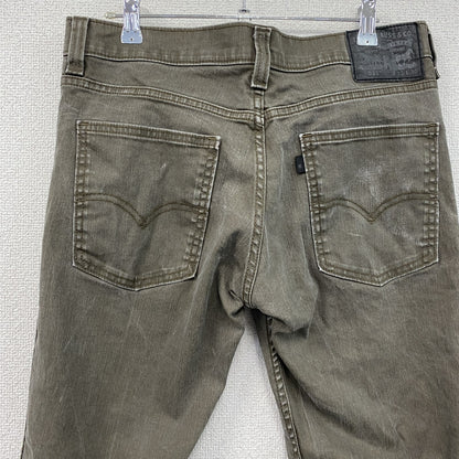 Levi’ｓ　リーバイス　511　デニムパンツ/ジーンズ　ジップフライ　カーキ　W32サイズ