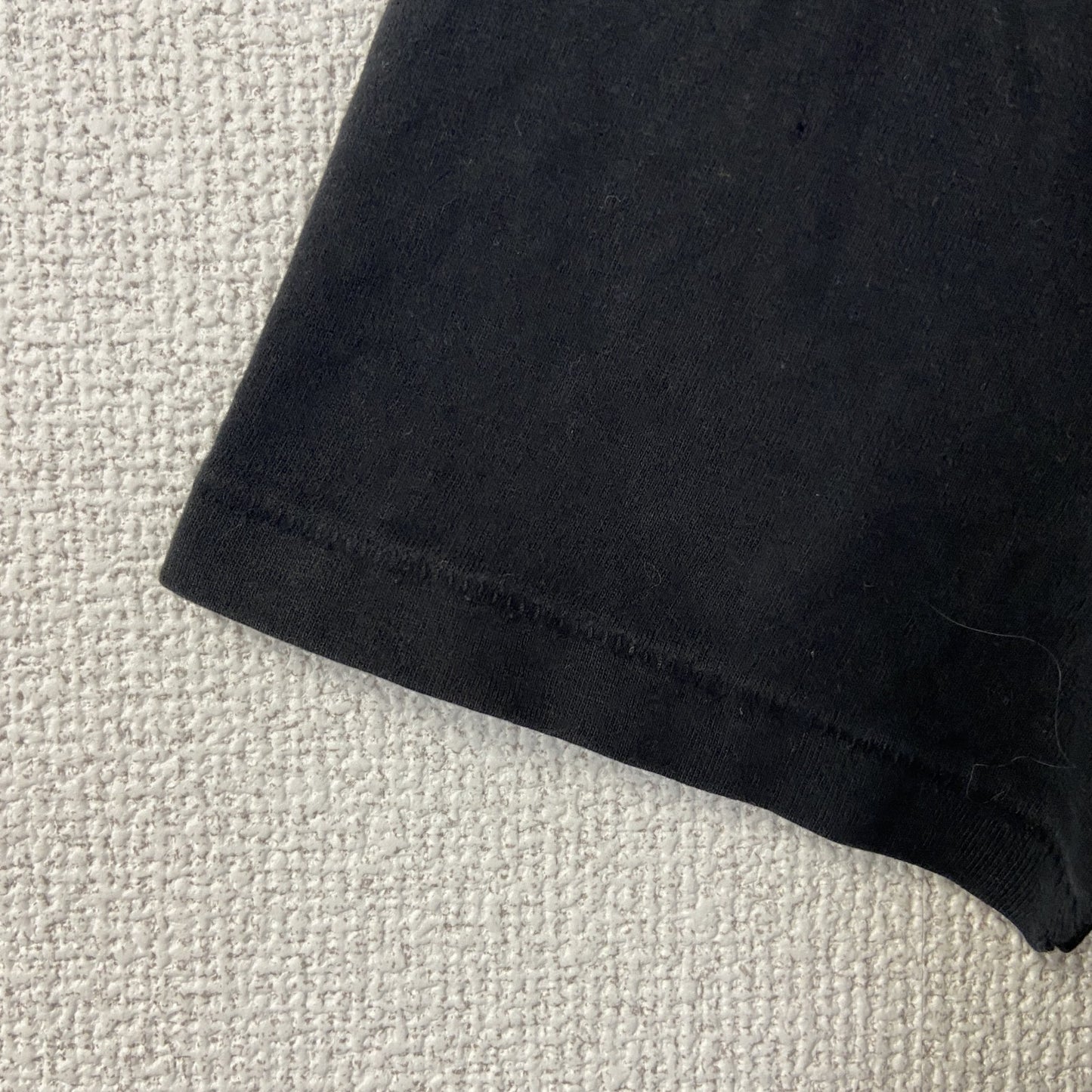 古着 used　半袖プリントTシャツ　90s　骸骨　ドクロ　シングルステッチ　クルーネック　レトロ　黒　ブラック　Mサイズ