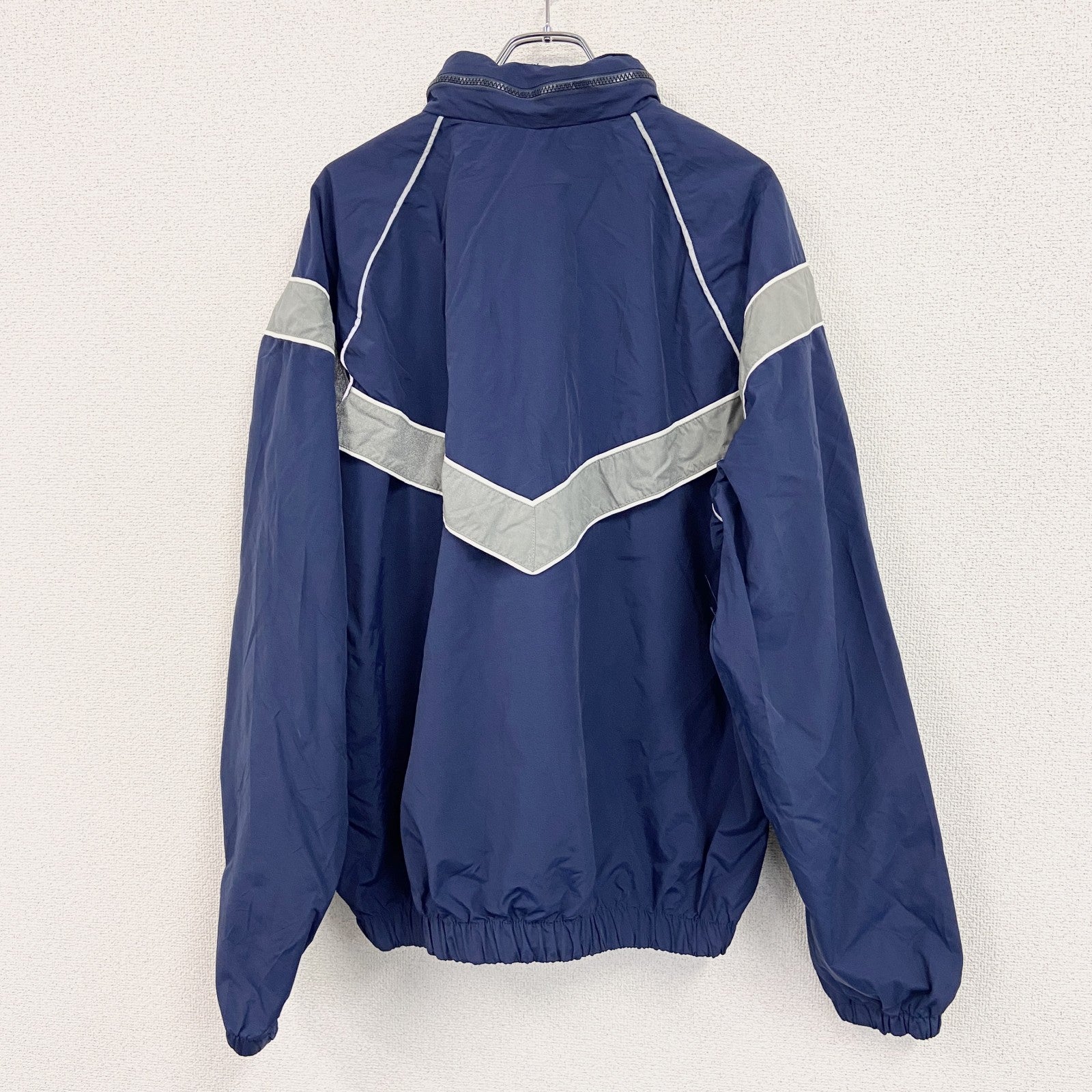 00s　U.S.AIR FORCE　トレーニングジャケット/フルジップジャケット　米軍　紺　ネイビー　XLサイズ