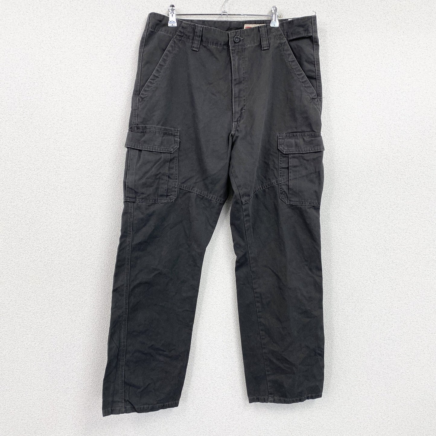 Wrangler　ラングラー　RELAXED FIT　カーゴパンツ　ジップフライ　ダークグレー　36サイズ