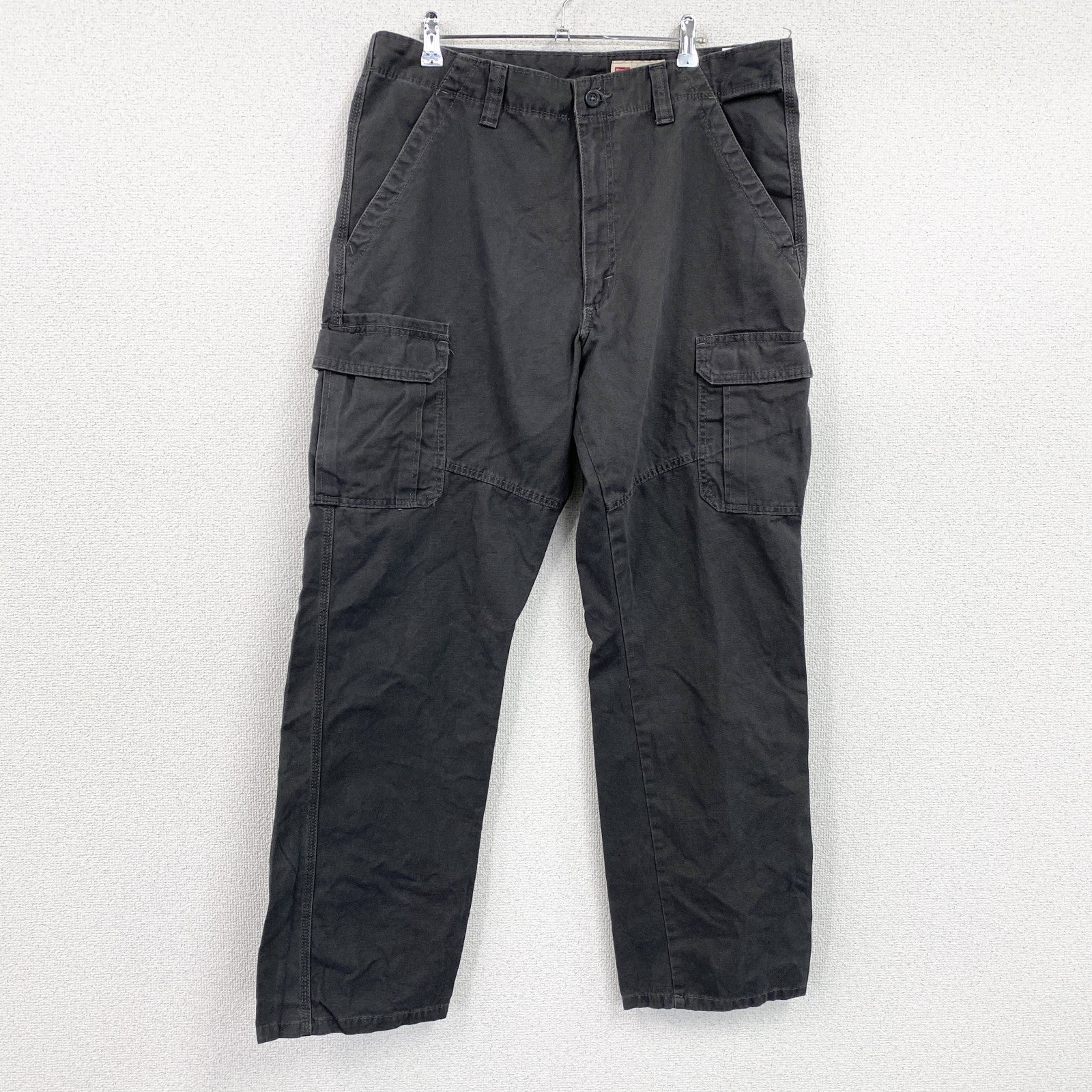 Wrangler　ラングラー　RELAXED FIT　カーゴパンツ　ジップフライ　ダークグレー　36サイズ