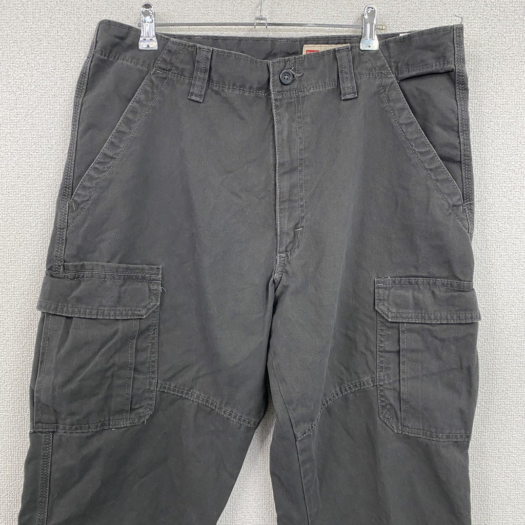 Wrangler　ラングラー　RELAXED FIT　カーゴパンツ　ジップフライ　ダークグレー　36サイズ
