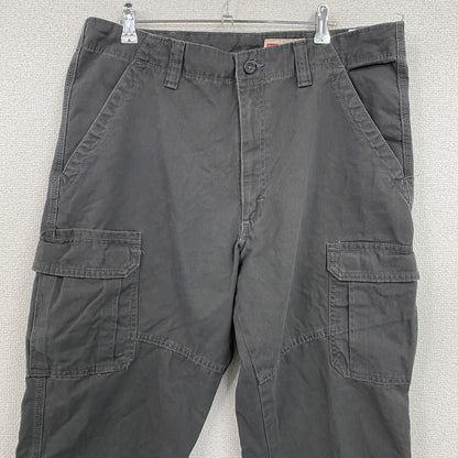 Wrangler　ラングラー　RELAXED FIT　カーゴパンツ　ジップフライ　ダークグレー　36サイズ