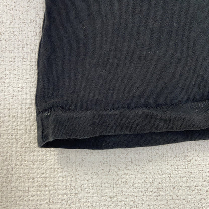 古着 used　半袖プリントTシャツ　90s　骸骨　ドクロ　シングルステッチ　クルーネック　レトロ　黒　ブラック　Mサイズ