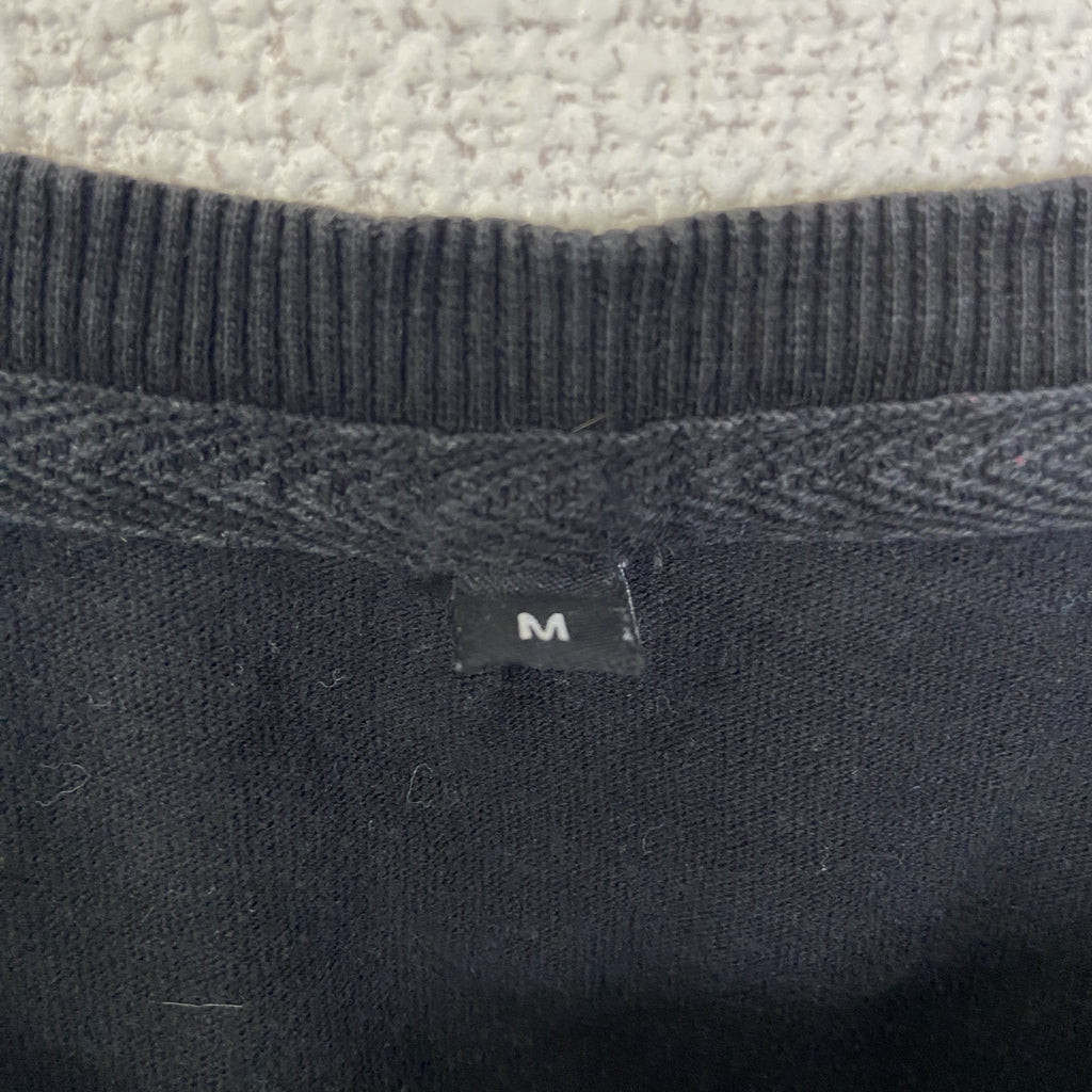 古着 used　半袖プリントTシャツ　90s　骸骨　ドクロ　シングルステッチ　クルーネック　レトロ　黒　ブラック　Mサイズ