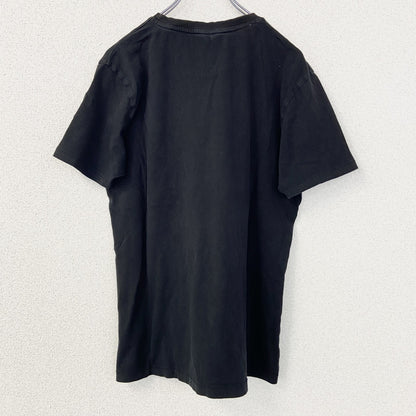 古着 used　半袖プリントTシャツ　90s　骸骨　ドクロ　シングルステッチ　クルーネック　レトロ　黒　ブラック　Mサイズ