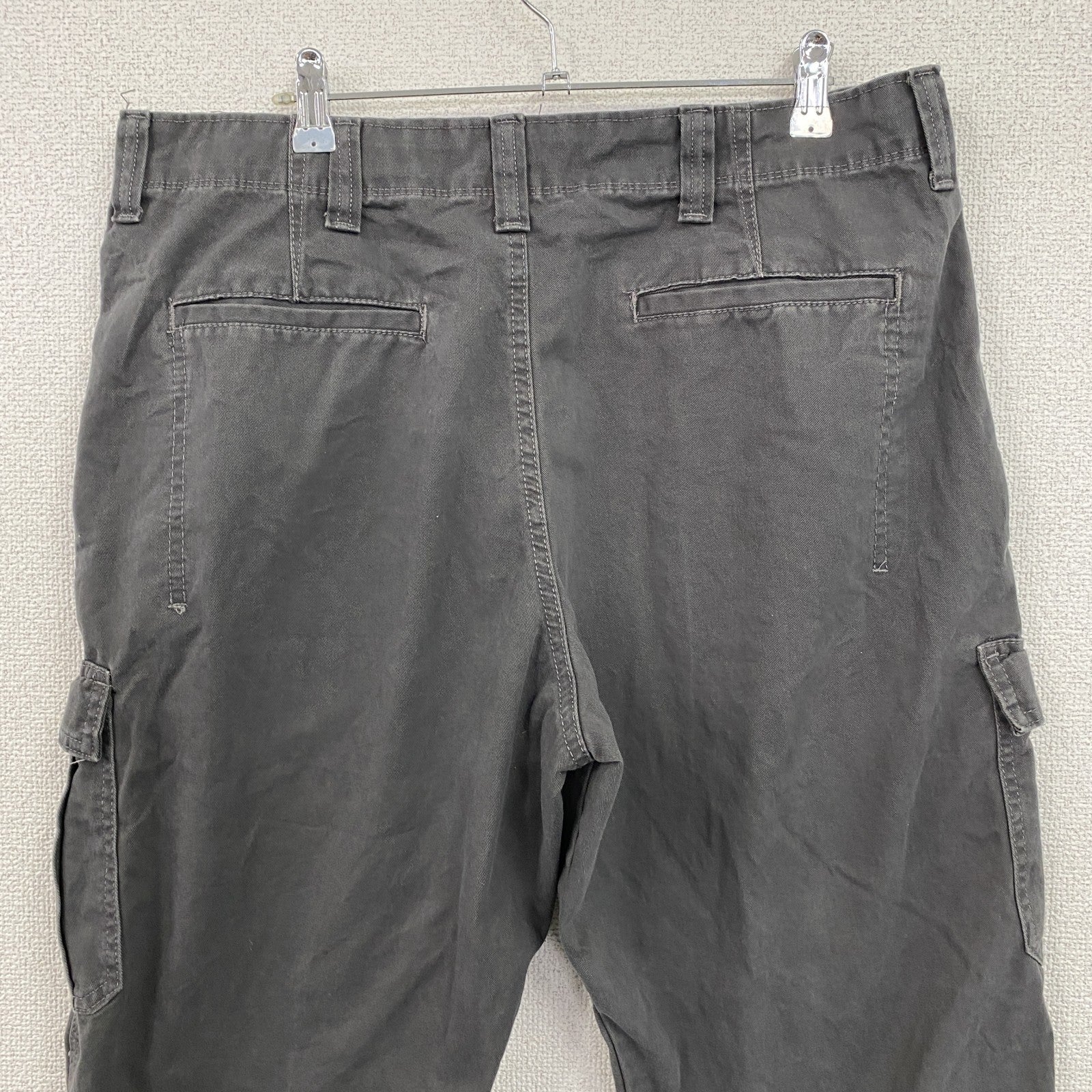 Wrangler　ラングラー　RELAXED FIT　カーゴパンツ　ジップフライ　ダークグレー　36サイズ