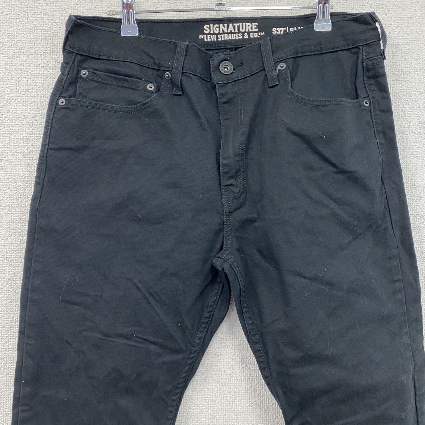 Levi’ｓ　リーバイス　SIGNATURE　デニムパンツ/ジーンズ　ジップフライ　黒　ブラック　W34サイズ