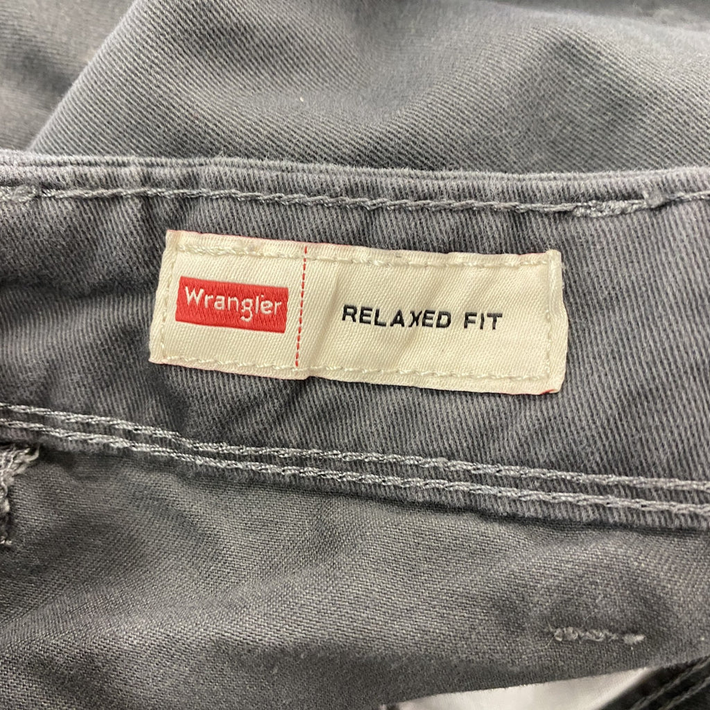 Wrangler　ラングラー　RELAXED FIT　カーゴパンツ　ジップフライ　ダークグレー　36サイズ