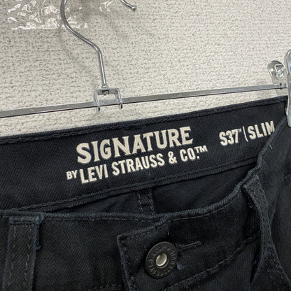 Levi’ｓ　リーバイス　SIGNATURE　デニムパンツ/ジーンズ　ジップフライ　黒　ブラック　W34サイズ
