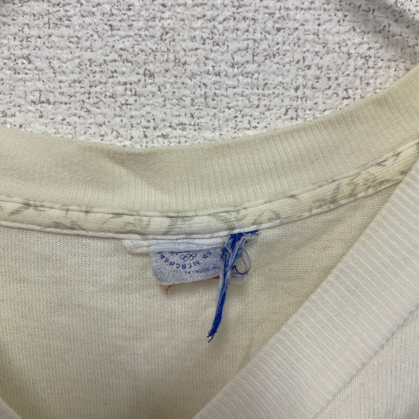 00s　シドニー五輪　オーストラリア代表　半袖プリントTシャツ　オリンピックシンボル　国旗　ヴィンテージ　白　ホワイト