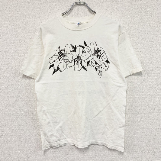BECK　ユユキ×GREATFUL SOUND ９　半袖プリントTシャツ　白　ホワイト　Mサイズ