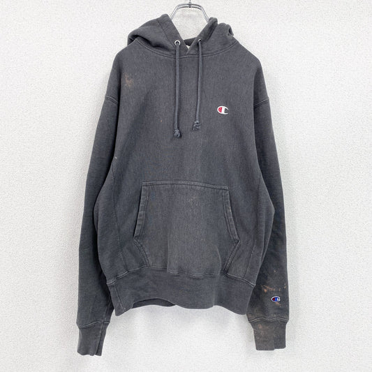Champion　チャンピオン　リバースウィーブ　スウェットパーカー/フーディー　ダークグレー　Mサイズ