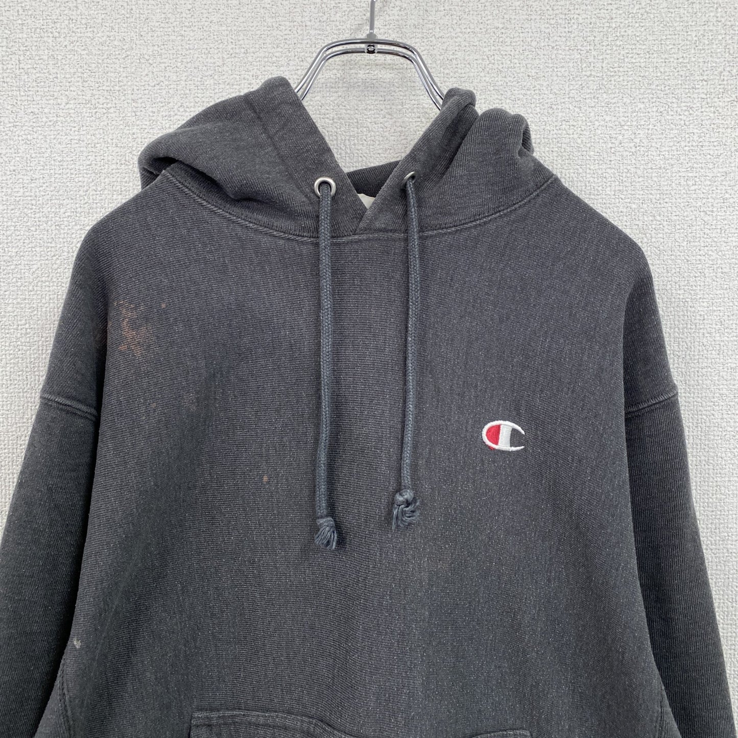 Champion　チャンピオン　リバースウィーブ　スウェットパーカー/フーディー　ダークグレー　Mサイズ