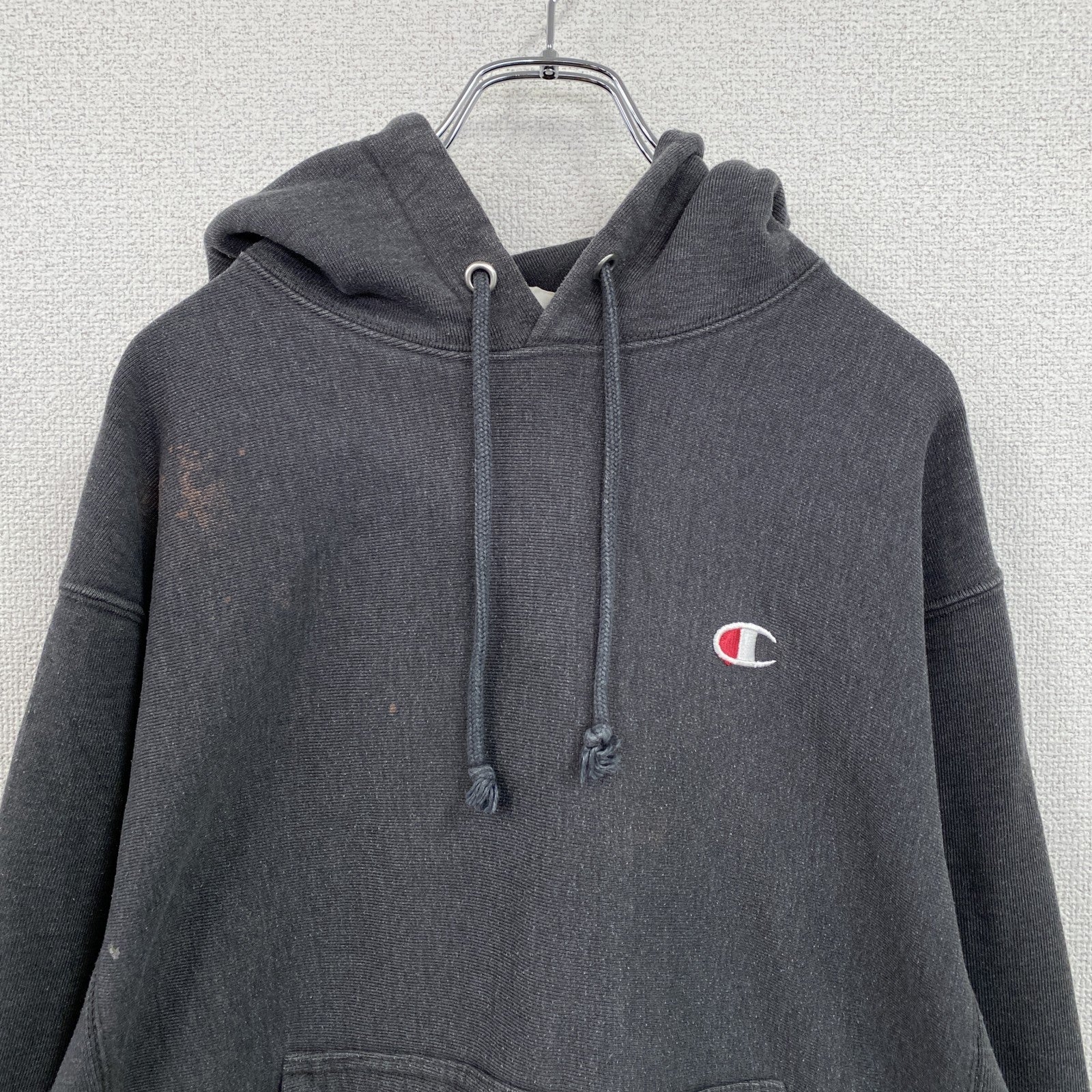 Champion　チャンピオン　リバースウィーブ　スウェットパーカー/フーディー　ダークグレー　Mサイズ