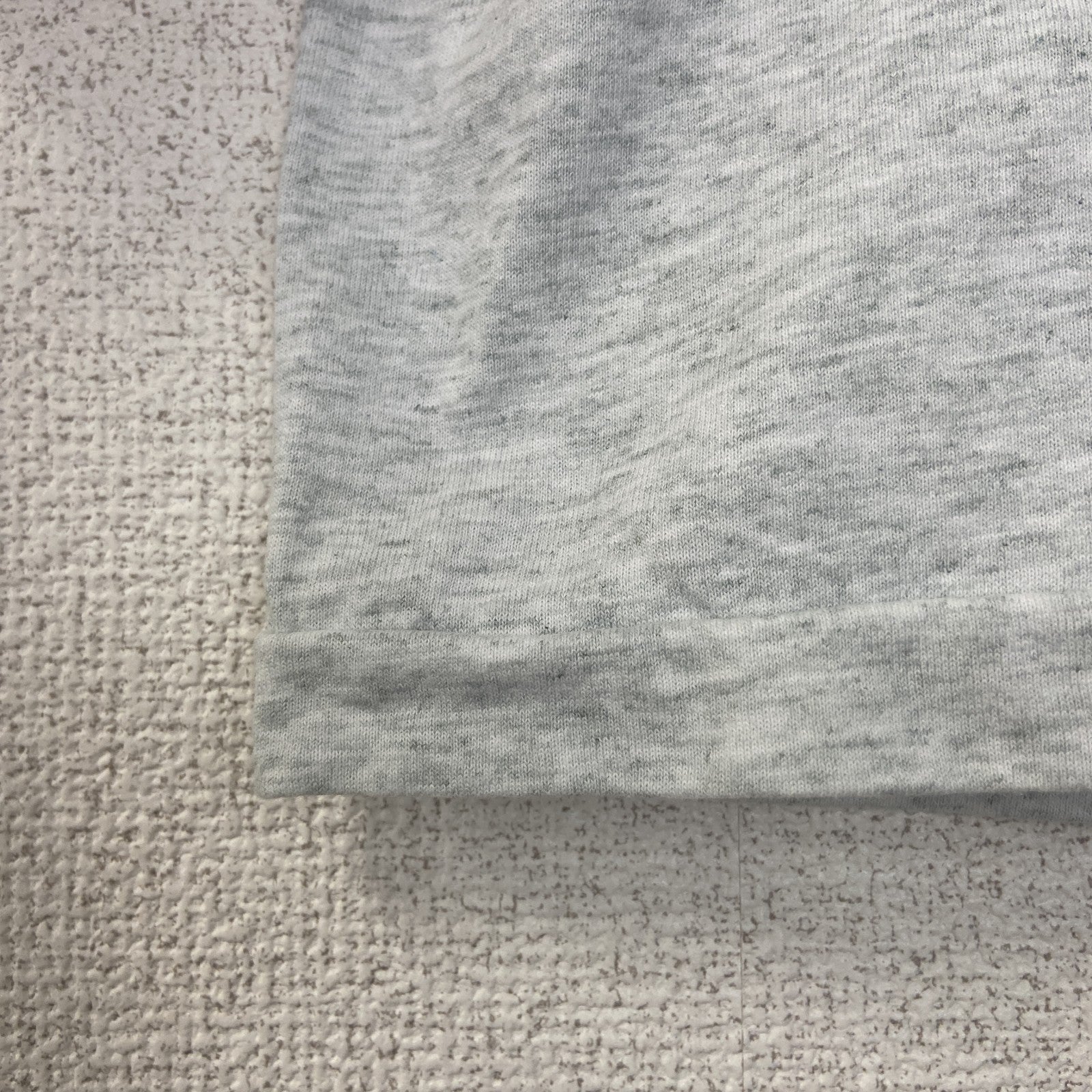 古着 used　半袖プリントTシャツ　90s　ヴィンテージ　シングルステッチ　音符　クルーネック　レトロデザイン　灰　グレー