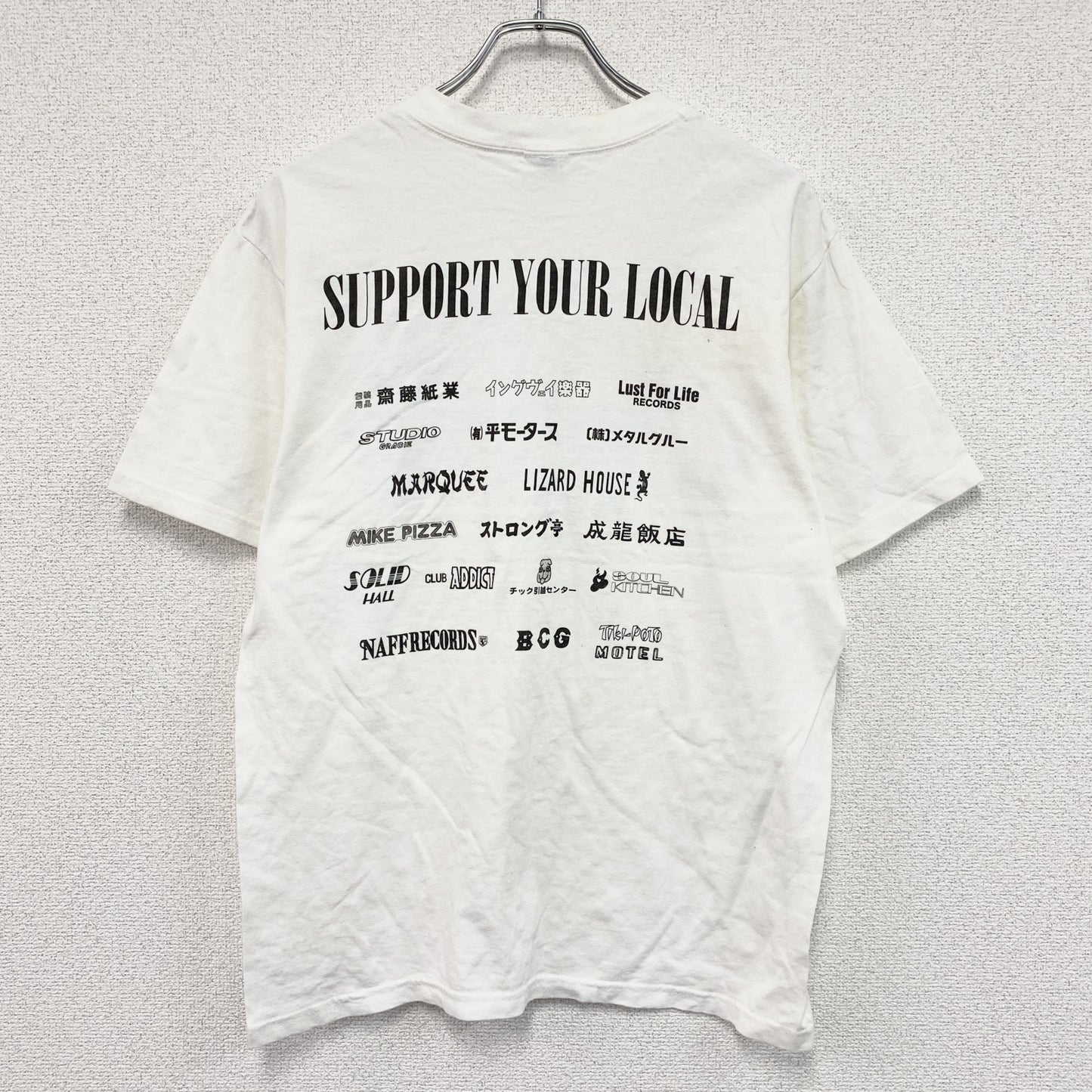 BECK　ユユキ×GREATFUL SOUND ９　半袖プリント漫画Tシャツ　花柄　白　ホワイト　Mサイズ