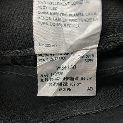 Levi’ｓ　リーバイス　SIGNATURE　デニムパンツ/ジーンズ　ジップフライ　黒　ブラック　W34サイズ