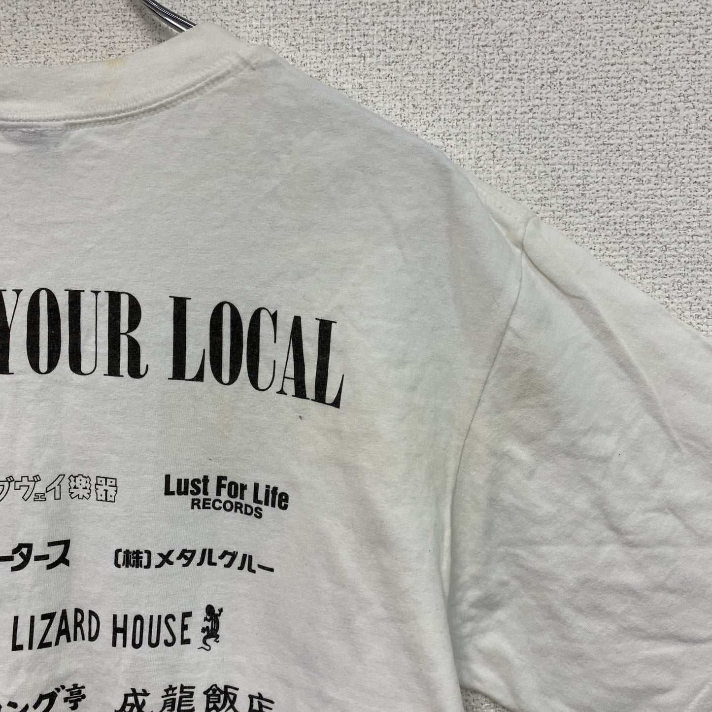 BECK　ユユキ×GREATFUL SOUND ９　半袖プリント漫画Tシャツ　花柄　白　ホワイト　Mサイズ