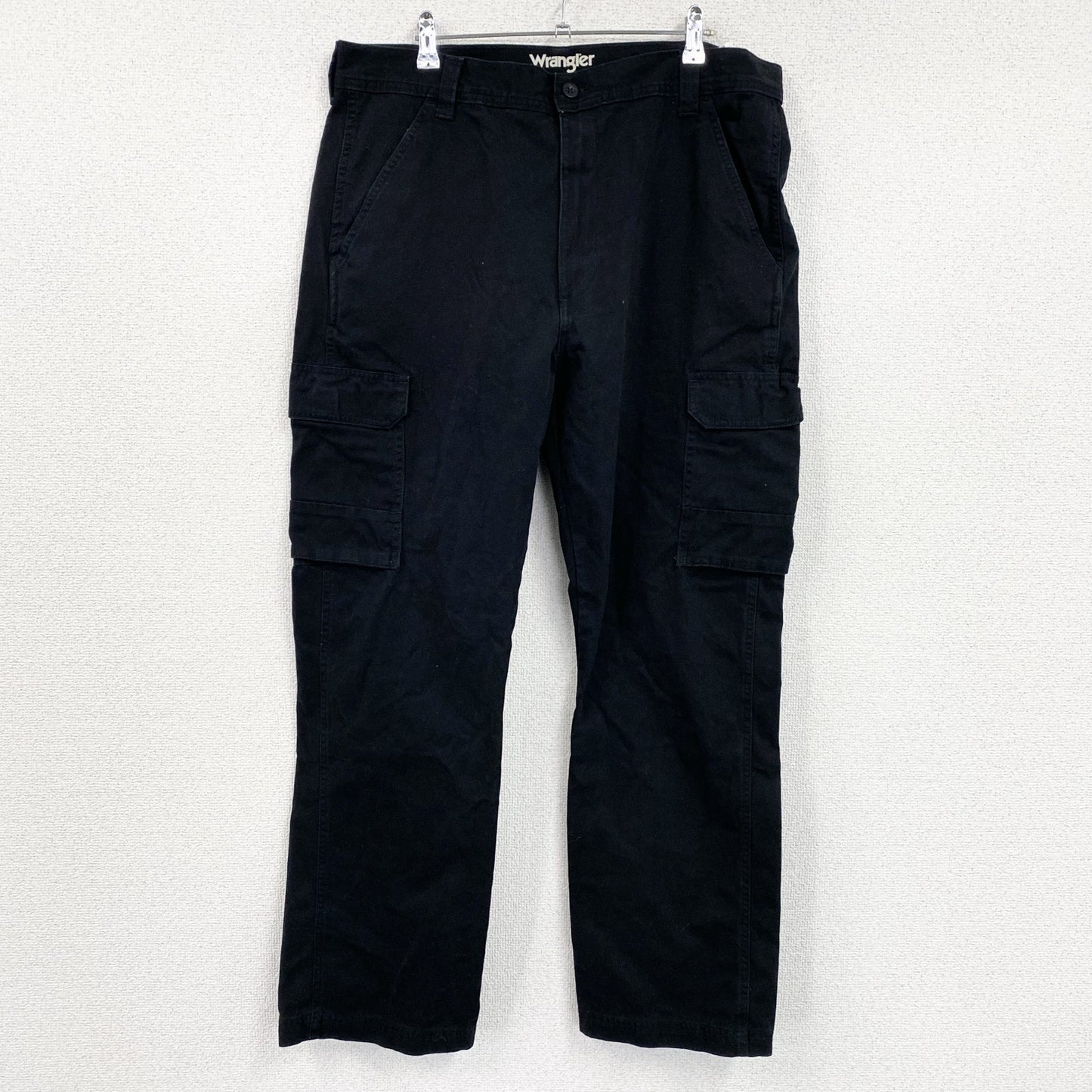 Wrangler　ラングラー　カーゴパンツ　ジップフライ　黒　ブラック　36サイズ