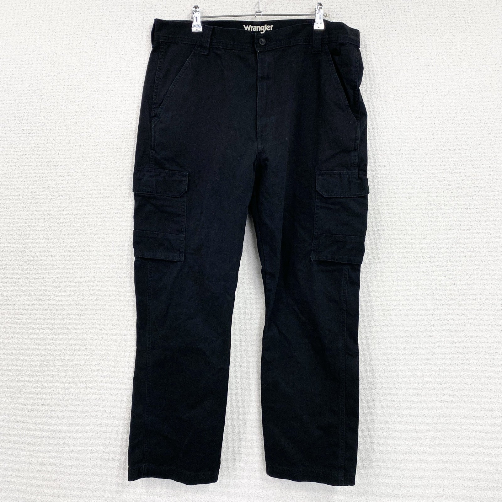 Wrangler　ラングラー　カーゴパンツ　ジップフライ　黒　ブラック　36サイズ