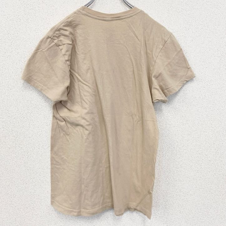 古着 used　半袖バンドプリントTシャツ　ドアーズ　音楽　ロック　ベージュ　クルーネック　レトロデザイン　Lサイズ