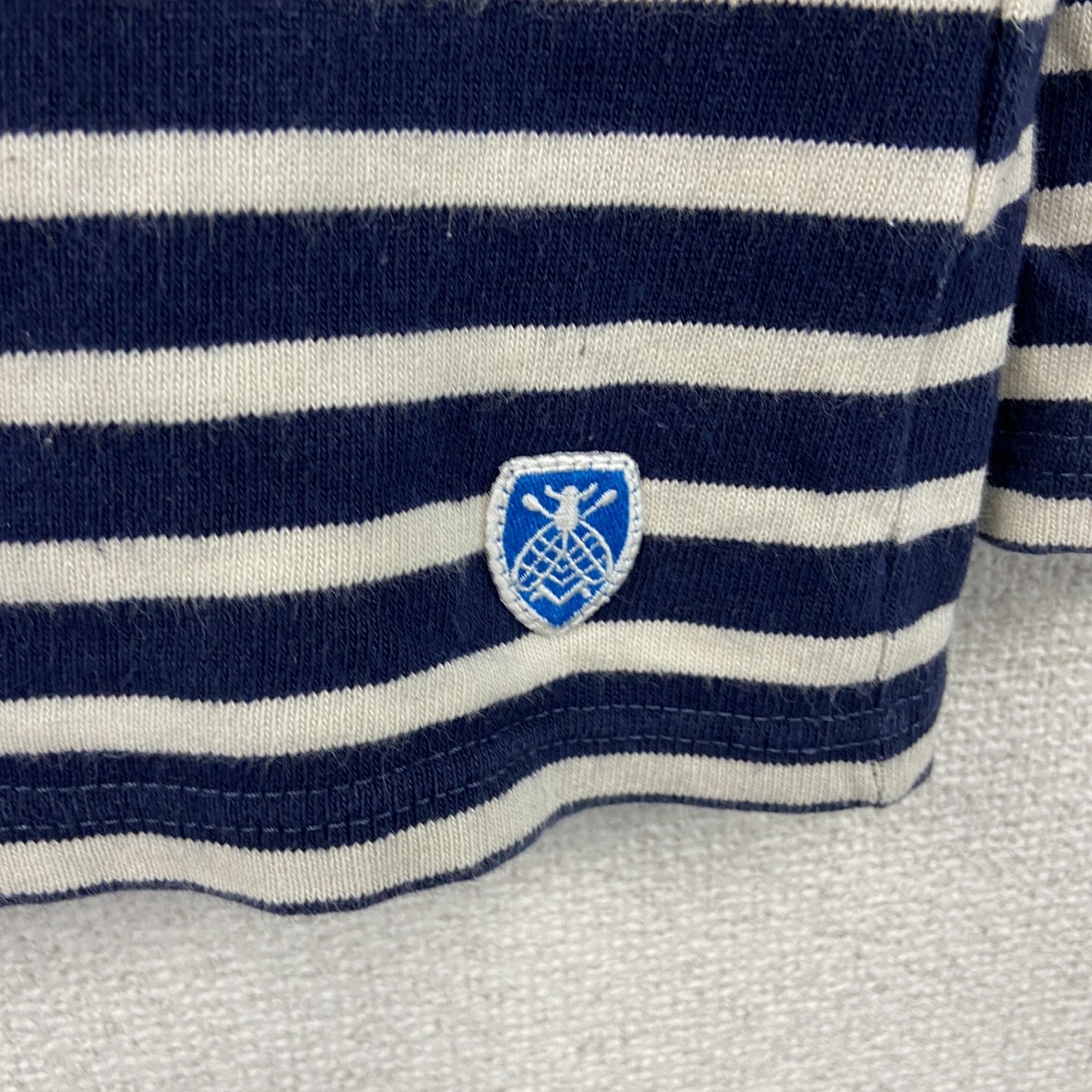 ORCIVAL　オーシバル　バスクシャツ　長袖Tシャツ/ロンT　ボーダー柄　紺　ネイビー