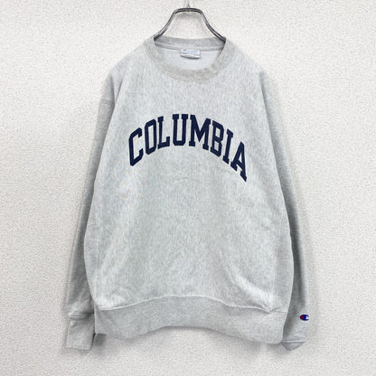 Champion　チャンピオン　リバースウィーブ　スウェット/トレーナー　カレッジプリント　霜降りグレー　Lサイズ