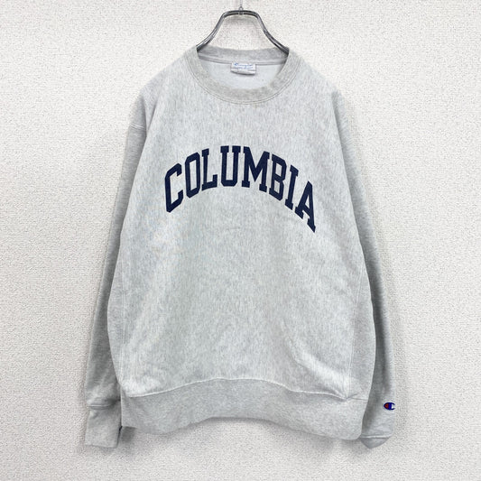 Champion　チャンピオン　リバースウィーブ　スウェット/トレーナー　カレッジプリント　霜降りグレー　Lサイズ