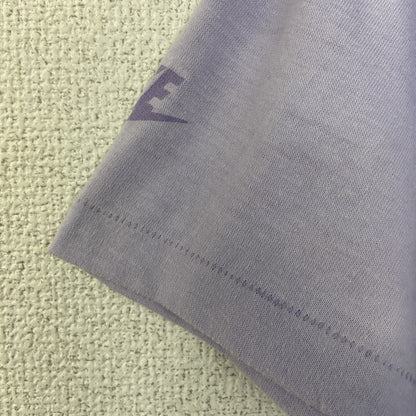 80s　NIKE　ナイキ　他社ボディ　半袖プリントTシャツ　ヴィンテージ　シングルステッチ　紫　パープル　Lサイズ