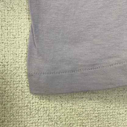 80s　NIKE　ナイキ　他社ボディ　半袖プリントTシャツ　ヴィンテージ　シングルステッチ　紫　パープル　Lサイズ