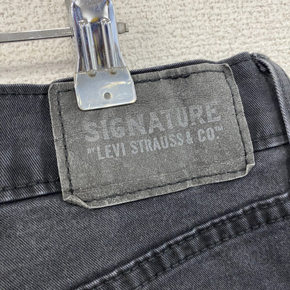 Levi’ｓ　リーバイス　SIGNATURE　デニムパンツ/ジーンズ　ジップフライ　黒　ブラック　W34サイズ