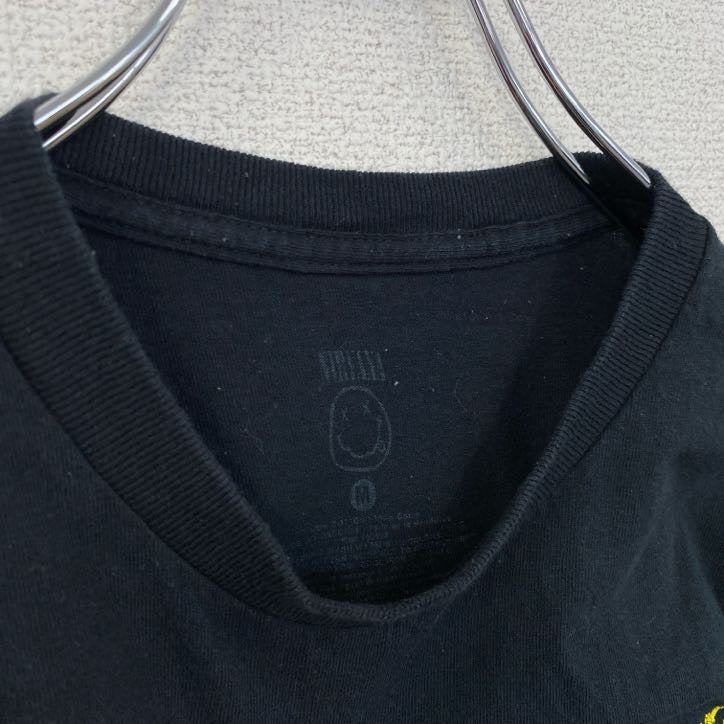 古着 used　NIRVANA　ニルヴァーナ　半袖バンドTシャツ　黒　ブラック　バックプリント　カートコバーン　Mサイズ