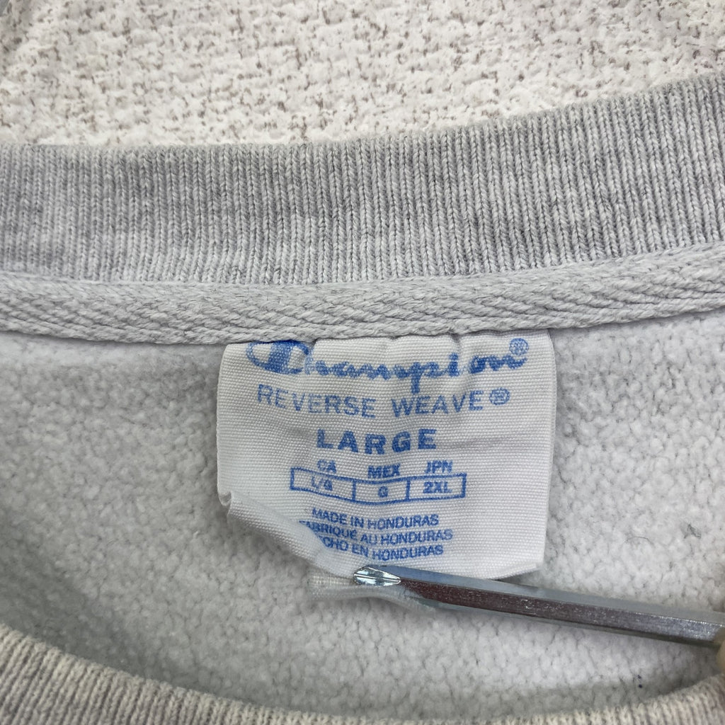 Champion　チャンピオン　リバースウィーブ　スウェット/トレーナー　カレッジプリント　霜降りグレー　Lサイズ
