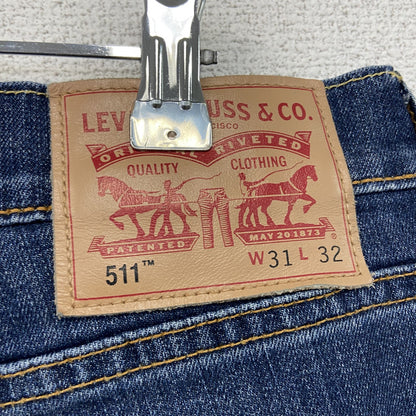 Levi's　リーバイス　511　デニムパンツ/ジーンズ　ジップフライ　インディゴ　W31サイズ