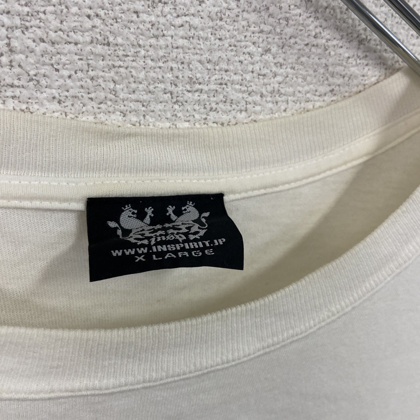 INSPIRIT　インスピリット　佐藤ルミナ　半袖Tシャツ　格闘技ジム　白　ホワイト　XLサイズ